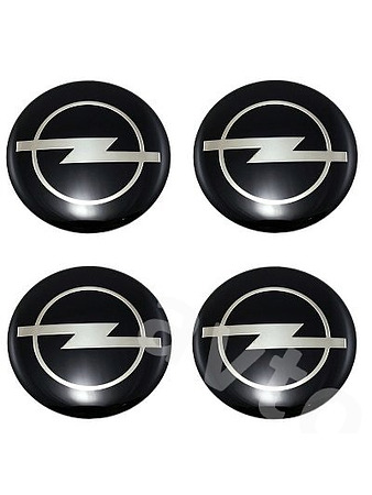 Декоративные наклейки OPEL 56мм (4шт)