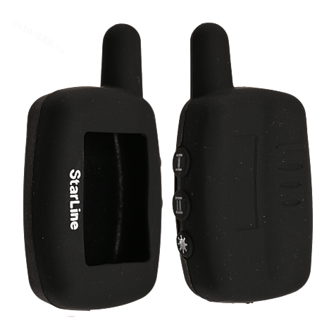 Чехол на пульт сигнализации силиконовый A9 черный