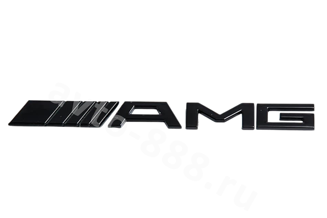 Надпись AMG чёрный 185*20mm       BNL-002