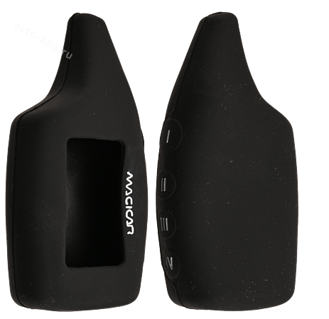 Чехол на пульт сигнализации силиконовый MaJiCar 5 черный