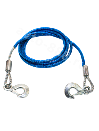 Трос \"металл\" 3,5 метра, 6 тонн, 10 мм ST-203