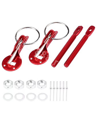 ACS-ZAM-02 Замок на капот универсальный СPARGO красный