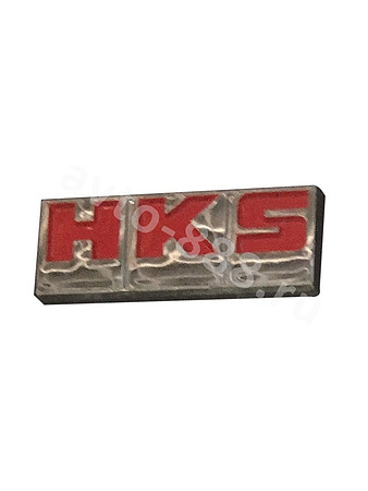 Надпись HKS красный 68*25mm EBL-206