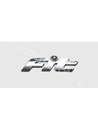Надпись FIT хром 120*40mm       HL-018