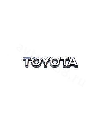 Надпись TOYOTA 117*22mm TL-002
