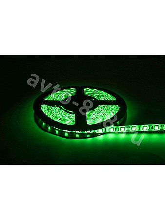 Светодиодная лента 5м Т5050 зелёный (5шт по 1м)