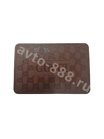 Коврик на панель противоскатный Gucci коричневый G-7 (упаковка 10 шт)
