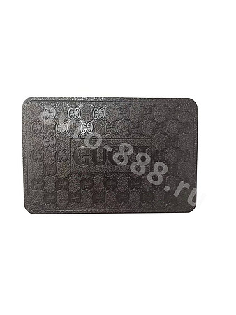 Коврик на панель противоскатный Gucci чёрный G-9 (упаковка 10 шт)