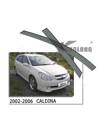 Ветровики оригинальные TOYOTA CALDINA 240 01--05 (без хрома)