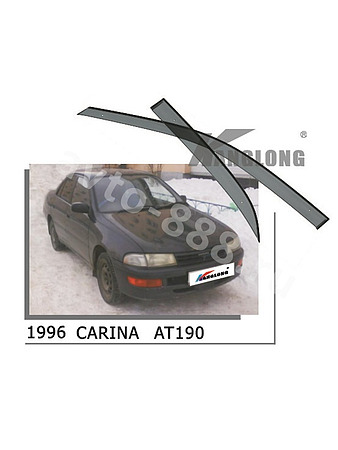 ★ Ветровики оригинальные TOYOTA CARINA  AT192  91-95 (без хрома)