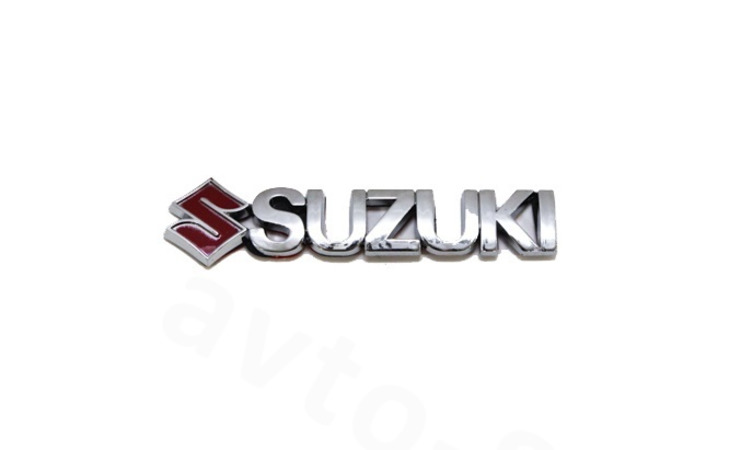 Надпись SUZUKI красный 88*16 LET-SUZ