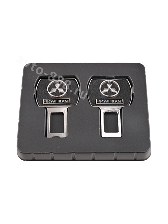 Заглушка в ремень Mitsubishi. Цвет чёрный (пара)