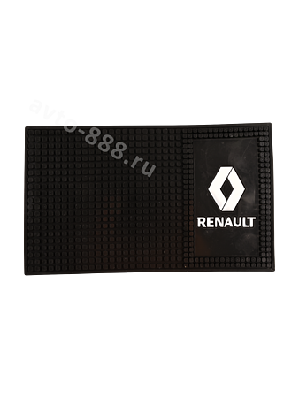 Коврик на панель большой с эмблемой RENAULT. ZXQ-02