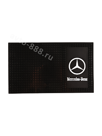 Коврик на панель большой с рисунком MERCEDES-BENZ. ZXQ-02