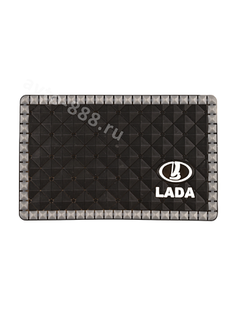 Коврик на панель маленький с эмблемой LADA. ZXQ-01