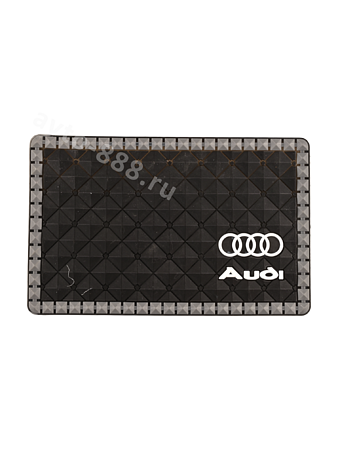 Коврик на панель маленький с эмблемой AUDI. ZXQ-01