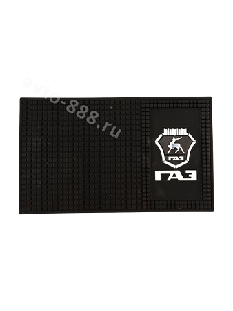 Коврик на панель большой с эмблемой GAZ. ZXQ-02