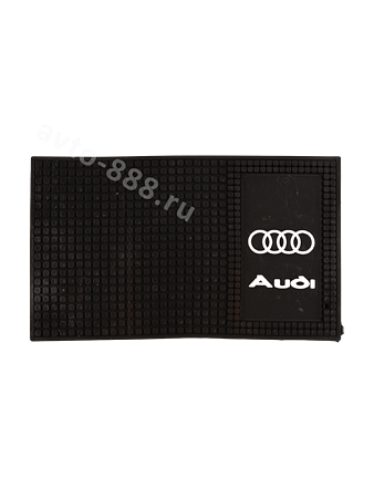 Коврик на панель большой с эмблемой AUDI. ZXQ-02