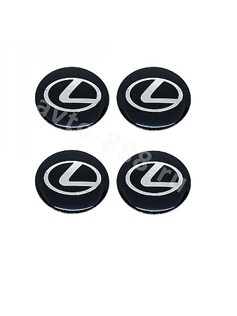 Декоративные наклейки LEXUS 56мм (4шт)