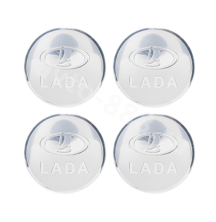 Декоративные наклейки LADA 65мм (4шт)