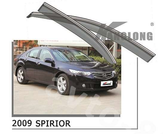Ветровики оригинальные HONDA  ACCORD 2003-2009 (хром), шт