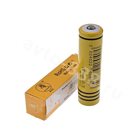 EJC01 Аккумулятор 18650 ВЫПУКЛЫЙ 1 шт