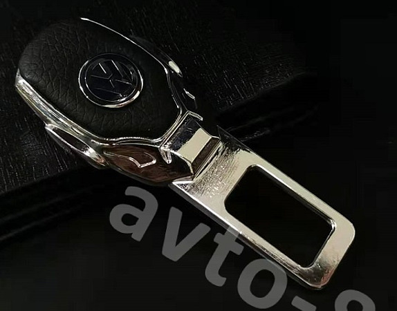 Заглушка в ремень Volkswagen. Цвет чёрный (1шт)