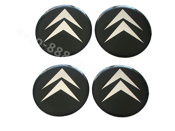 Декоративные наклейки CITROEN 56мм (4шт)