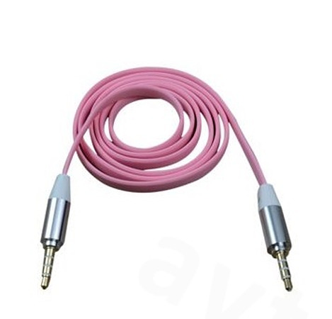 AUX кабель WF-735 розовый