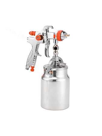 Краскопульт пневматический 1000г, нижний бачок