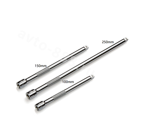 Удлинитель для торцевых головок 1/4  100/150/250мм