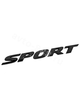 Надпись SPORT 150*12mm