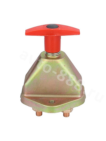 Выключатель массы акб автомобиля механический