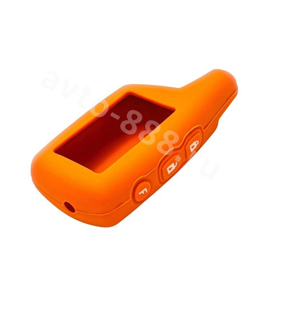 Чехол на пульт сигнализации силиконовый Pandora 3000 оранжевый
