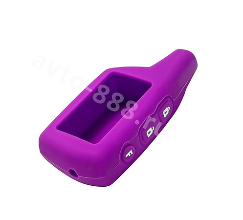 Чехол на пульт сигнализации силиконовый Pandora 3000 сиренневый