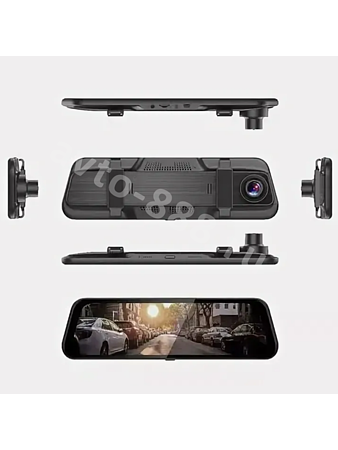 Видеорегистратор в зеркале с камерой заднего вида XH904 (1080+720P) HD 9.66"