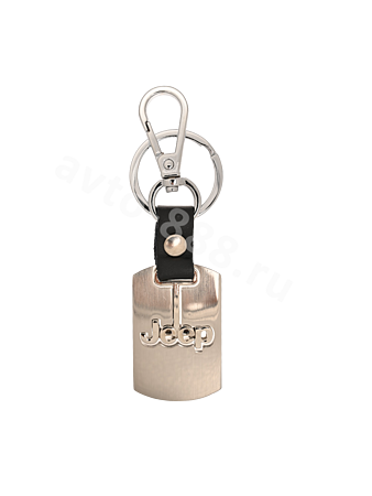 Брелоки на ключи металл, карабин JEEP 0394