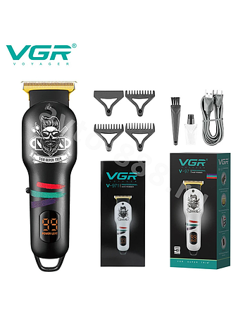 Триммер для стрижки V-971 черный