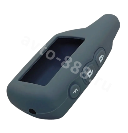 Чехол на пульт сигнализации силиконовый Pandora 3000 серый