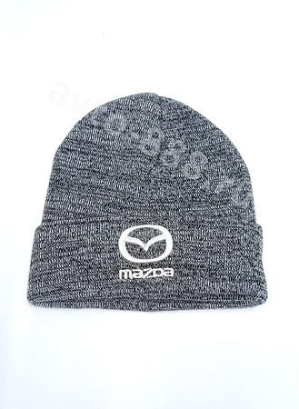 Шапка MAZDA светло-серая