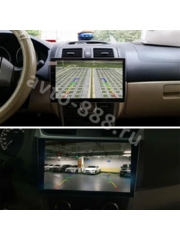 Камера заднего вида с динамической разметкой CCD CVBS фото 2