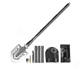 Лопата автомобильная складная сапёрная туристическая фото 1