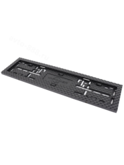 Рамка номера чёрная "Подходит для китайского и европейского автомобиля" (1шт) 8411 фото 1