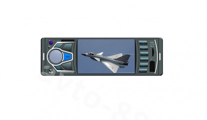 Магнитола автомобильная YAKOC 1DIN 4" дюйма монитор фото 2