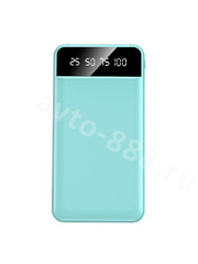 Повербанк 15000 с быстрой зарядкой для телефона портативный DA110 Purple, шт фото 2