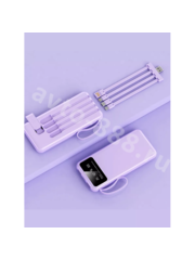 Повербанк 10000 с быстрой зарядкой для телефона портативный DC10 Purple, шт фото 2