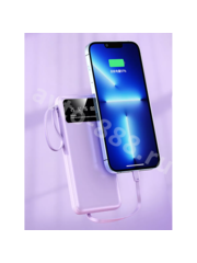 Повербанк 10000 с быстрой зарядкой для телефона портативный DC10 Purple, шт фото 4