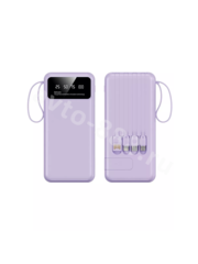 Повербанк 10000 с быстрой зарядкой для телефона портативный DC10 Purple, шт фото 5