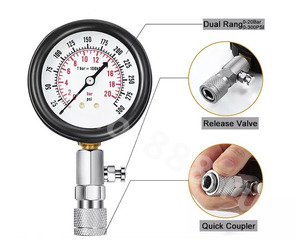 Компрессометр для бензиновых двигателей фото 4