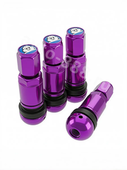 Вентиль для бескамерных шин 4шт. фиолетовый фото 4